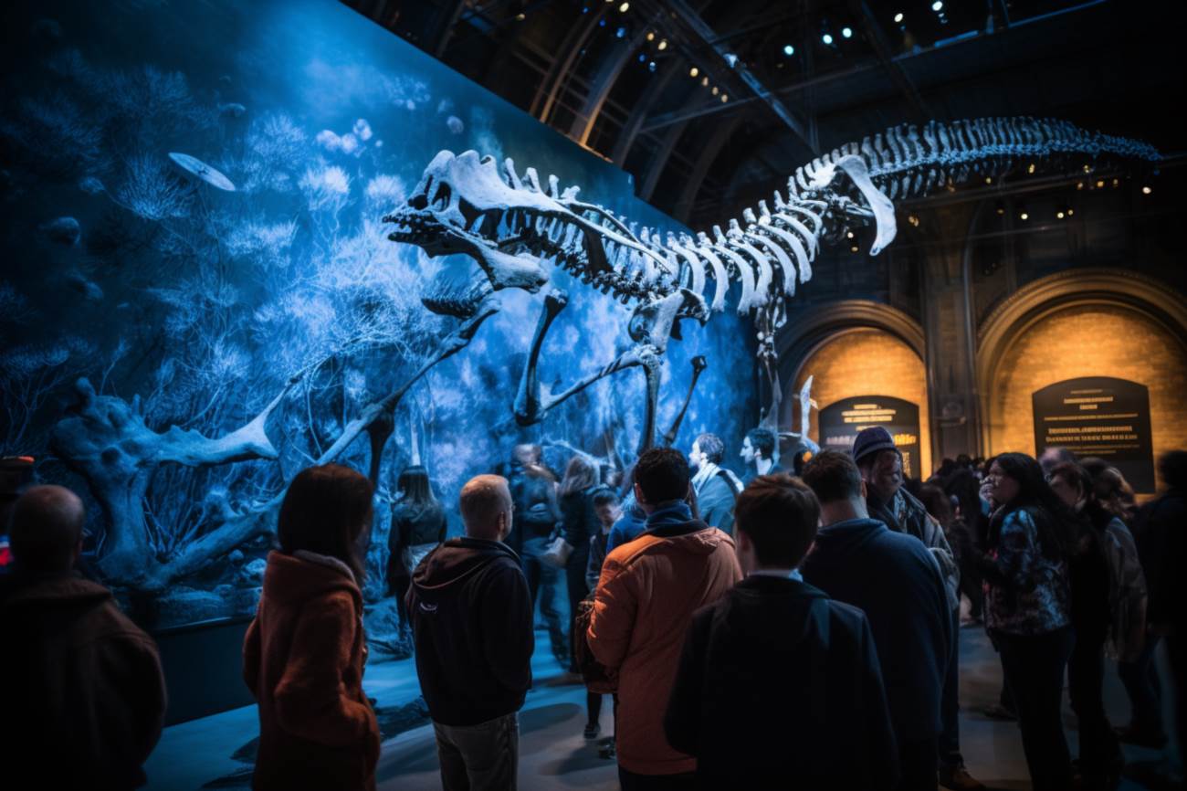 Muzeum londyn dinozaury